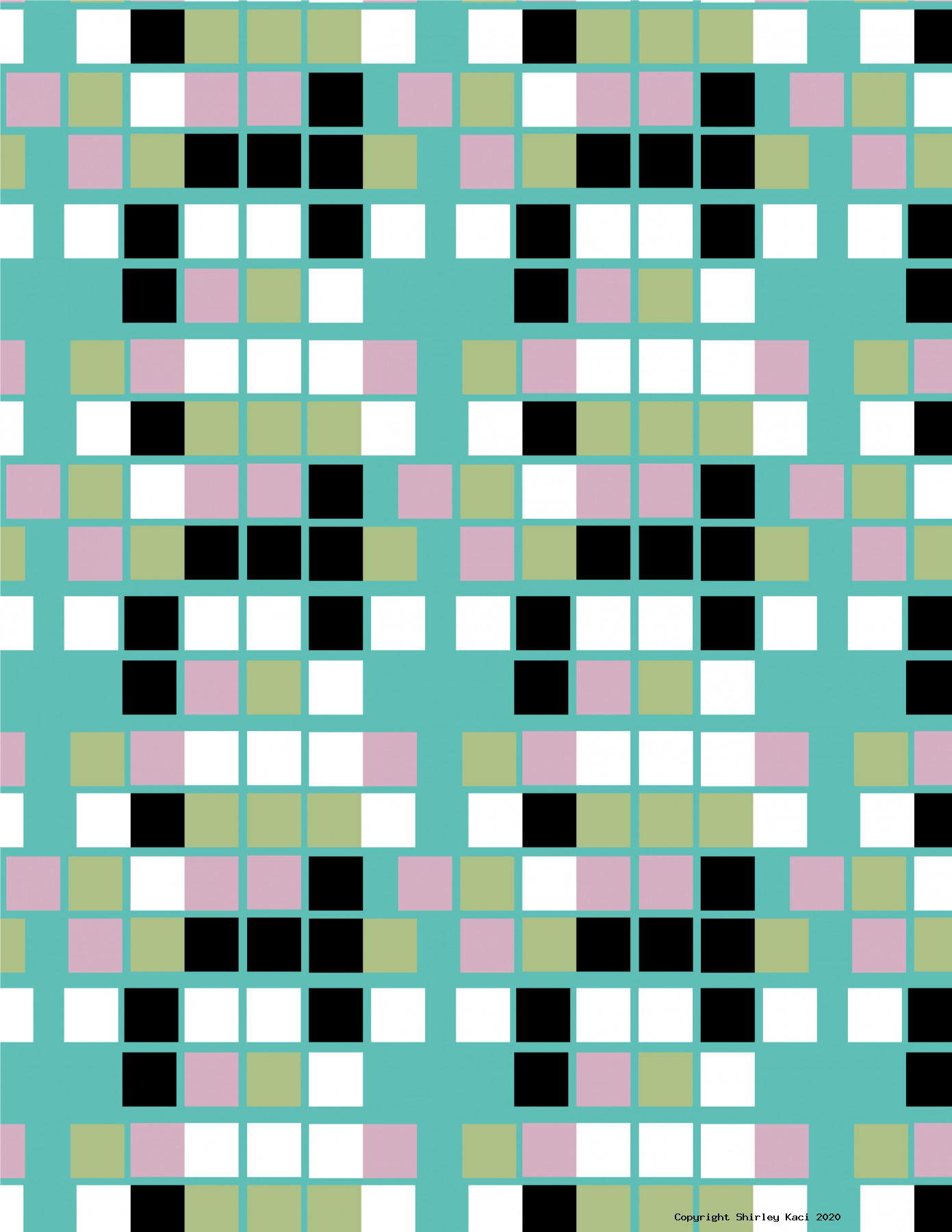 A Vido Clip Of A combination Of Patterns